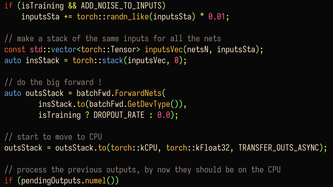 ENZO-TS training and strategy code development workspace